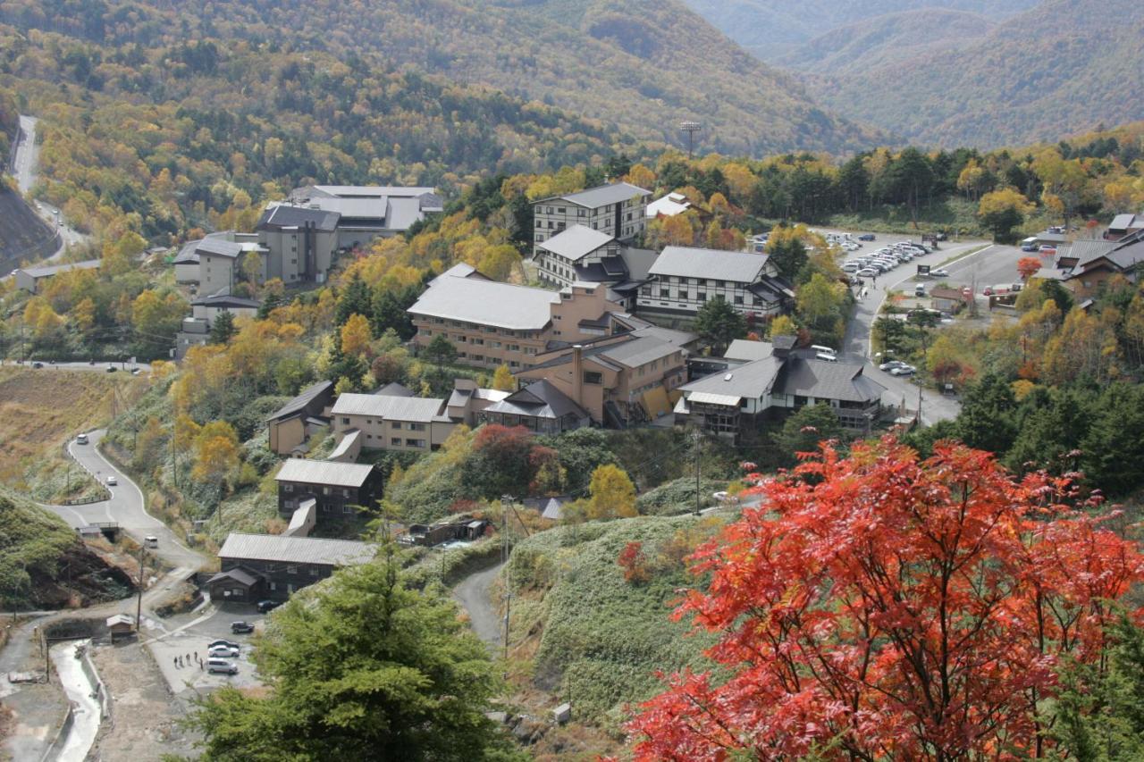 Manza Onsen Nisshinkan Tsumagoi Exterior foto